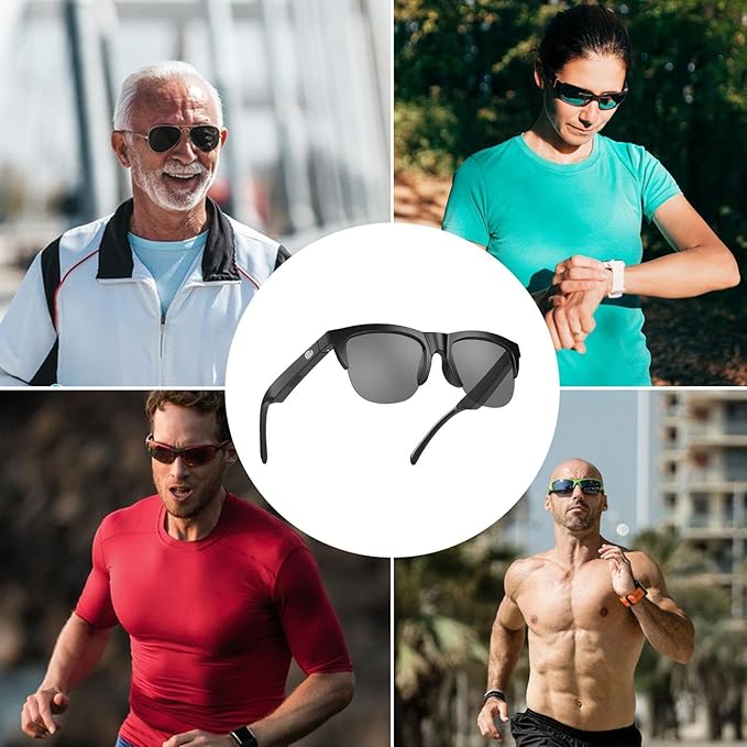 🎧🕶️ SoundShade Pro™ - BluetoothサングラスSunGlass 🎧🕶️