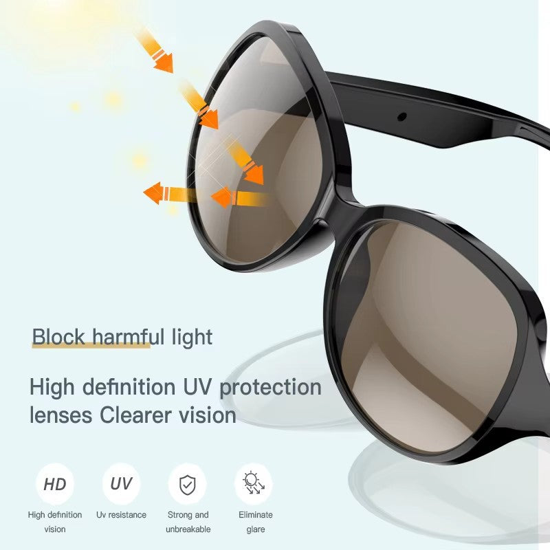 🎧🕶️ SoundShade Pro™ - BluetoothサングラスSunGlass 🎧🕶️