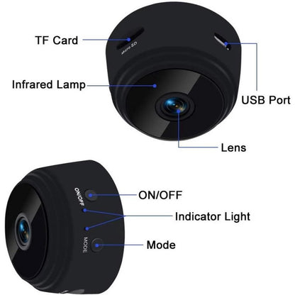 SpyCam Pro 360 Smart™ (スパイカム プロ 360 スマート) - Camera HD Wireless 1080P WI-FI Magnetic Action Camera