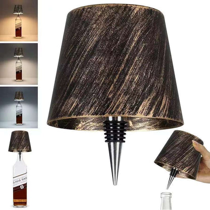 LitBottle™ - ワインボトルキャップ付きデスクライト Wine Bottle Cap Desk Lamp - USB RECHARGEABLE